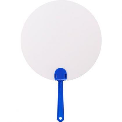 Paper hand fan (Cobalt blue)