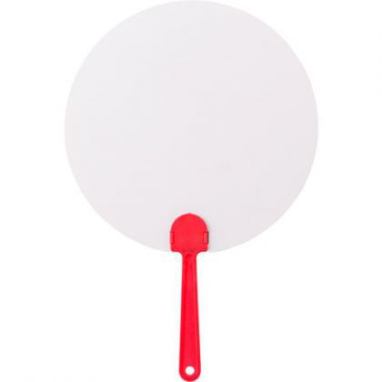 Paper hand fan (Red)