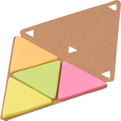 Paper sticky note holder (Brown)