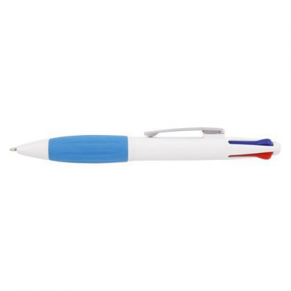 PAXOS 4-colour ballpen (Light blue)