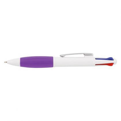 PAXOS 4-colour ballpen (Purple)