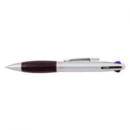 PAXOS 4-colour ballpen (Silver)