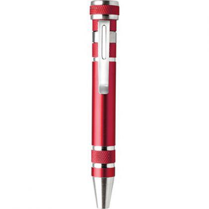 Pen shaped screwdriver (Red)