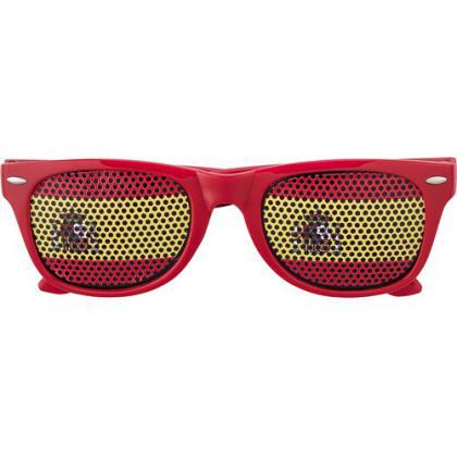 Pexiglass sunglasses (Red/yellow)