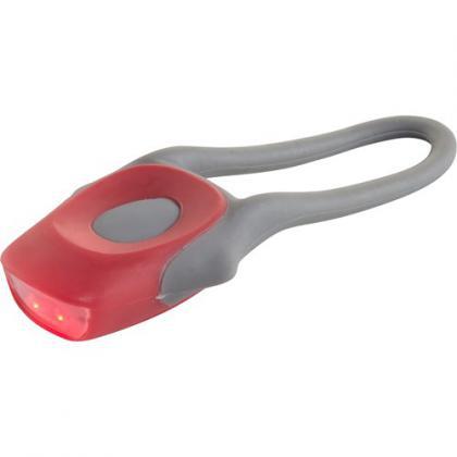 Plastic bicycle light (Red)