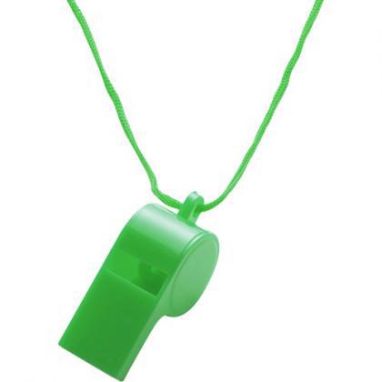 Plastic whistle (Green)