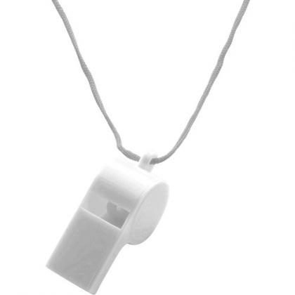 Plastic whistle (White)