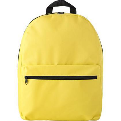 Polyester (600D) backpack (Yellow)