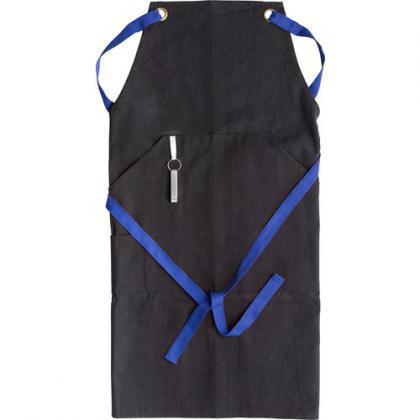 Polyester and cotton apron (Cobalt blue)