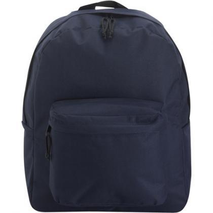 Polyester backpack (Blue)