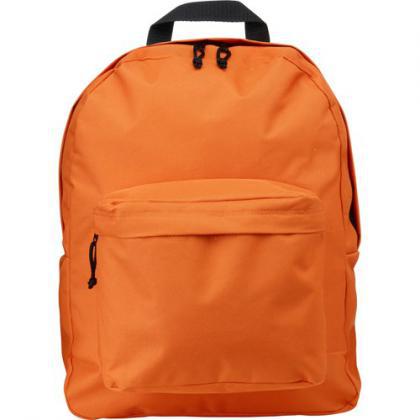 Polyester backpack (Orange)