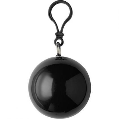 Poncho in a plastic ball (Black)