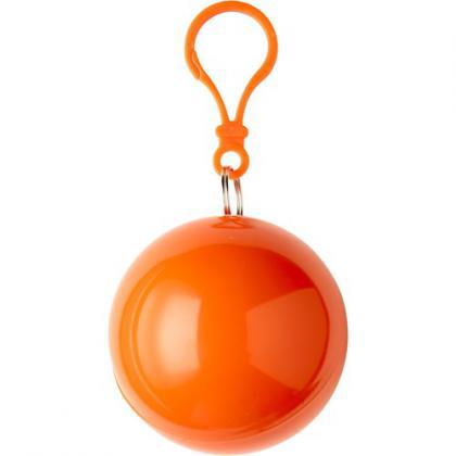 Poncho in a plastic ball (Orange)