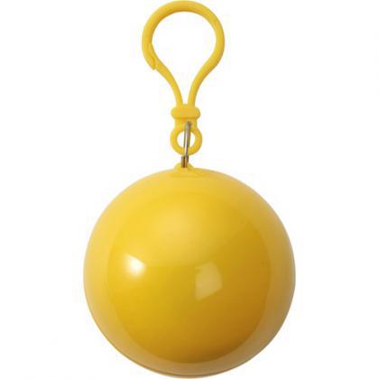 Poncho in a plastic ball (Yellow)