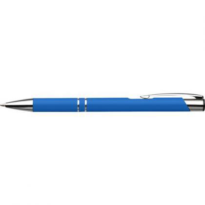 Push button ballpen (Light blue)