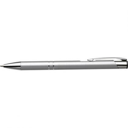 Push button ballpen (Silver)