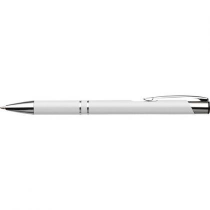 Push button ballpen (White)