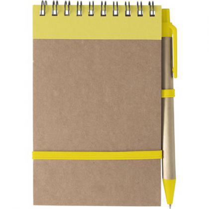 Recycled notebook (Yellow)