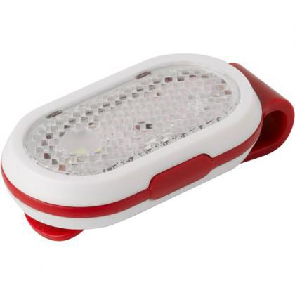 Reflector light with clip (Red)