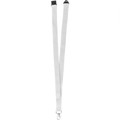 RPET lanyard (White)