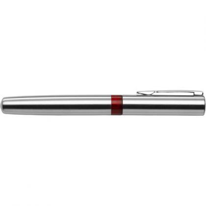 Salzburg steel ballpen (Red)