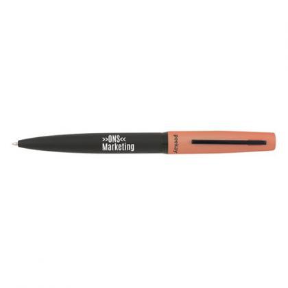 SAMARIA metal ballpen with blue ink (Orange)