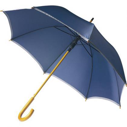 Umbrella with reflective border (Blue)