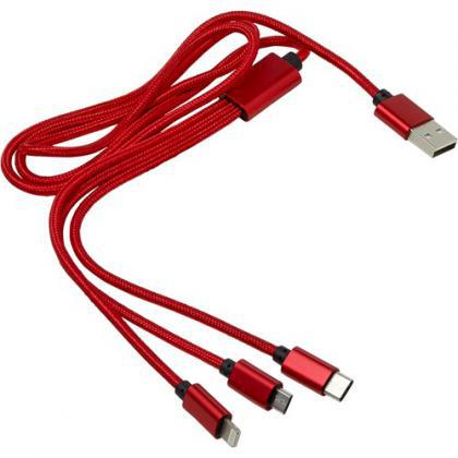 USB charging cable (Red)