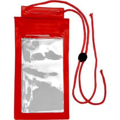 Waterproof protective pouch (Red)