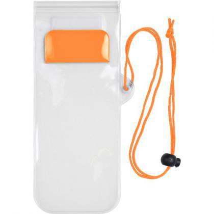 Water-resistant protective pouch (Orange)