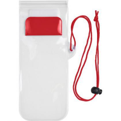 Water-resistant protective pouch (Red)