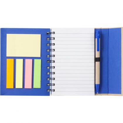 Wire bound notebook (Cobalt blue)