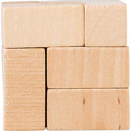 Wooden cube puzzle