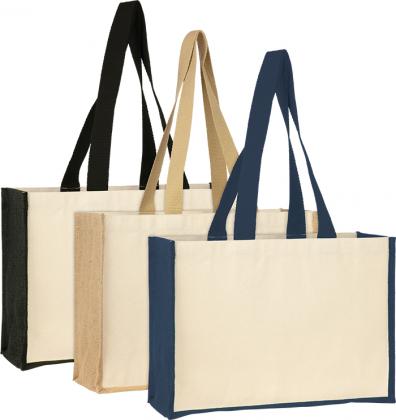 Brookland Eco Jute 10oz Canvas Tote Shopper