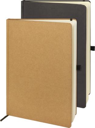 Folkestone A4 Eco Recycled Kraft Paper Notebook