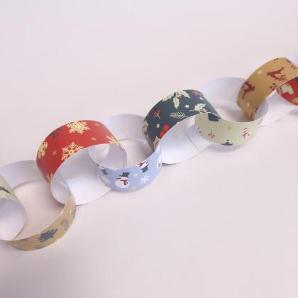 Sustainable Promotional No Stick Paper Chains - Standard