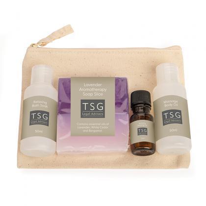 Picture of Natural Relaxing Set in a Cotton Bag