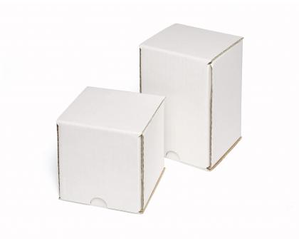 Single White Mailing Carton