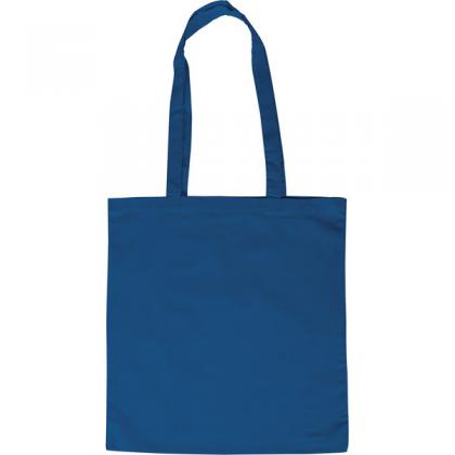 Eco friendly cotton shopping bag (Cobalt blue)