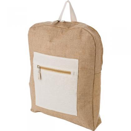 Jute backpack