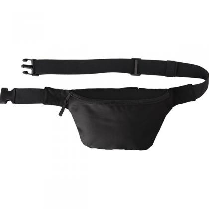 Polyester (600D) waist bag (Black)