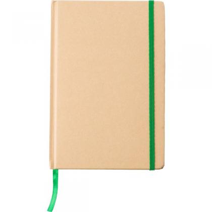 Recycled paper notebook