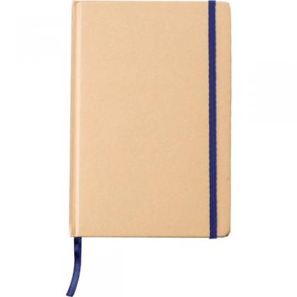 Recycled paper notebook (Blue)