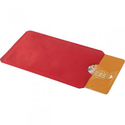 RFID card holder (Red)