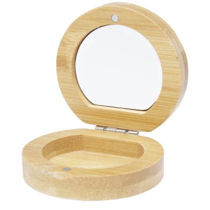 Afrodit bamboo pocket mirror