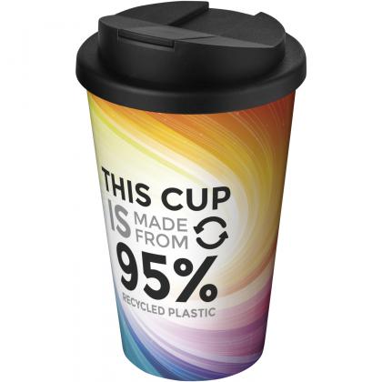 Brite-Americano® Recycled 350 ml spill-proof insulated tumbler