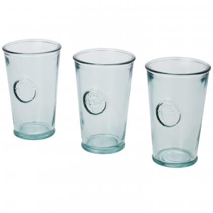 Copa 3-piece 300 ml recycled glass set