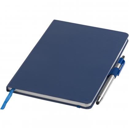 Crown A5 notebook with stylus ballpoint pen