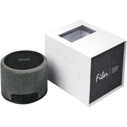 Fiber wireless charging Bluetooth® speaker