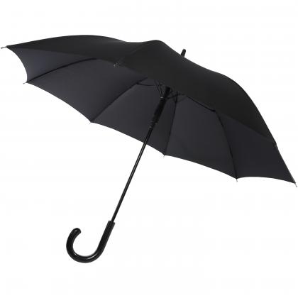 Fontana 23 auto open umbrella with carbon look and crooked handle"